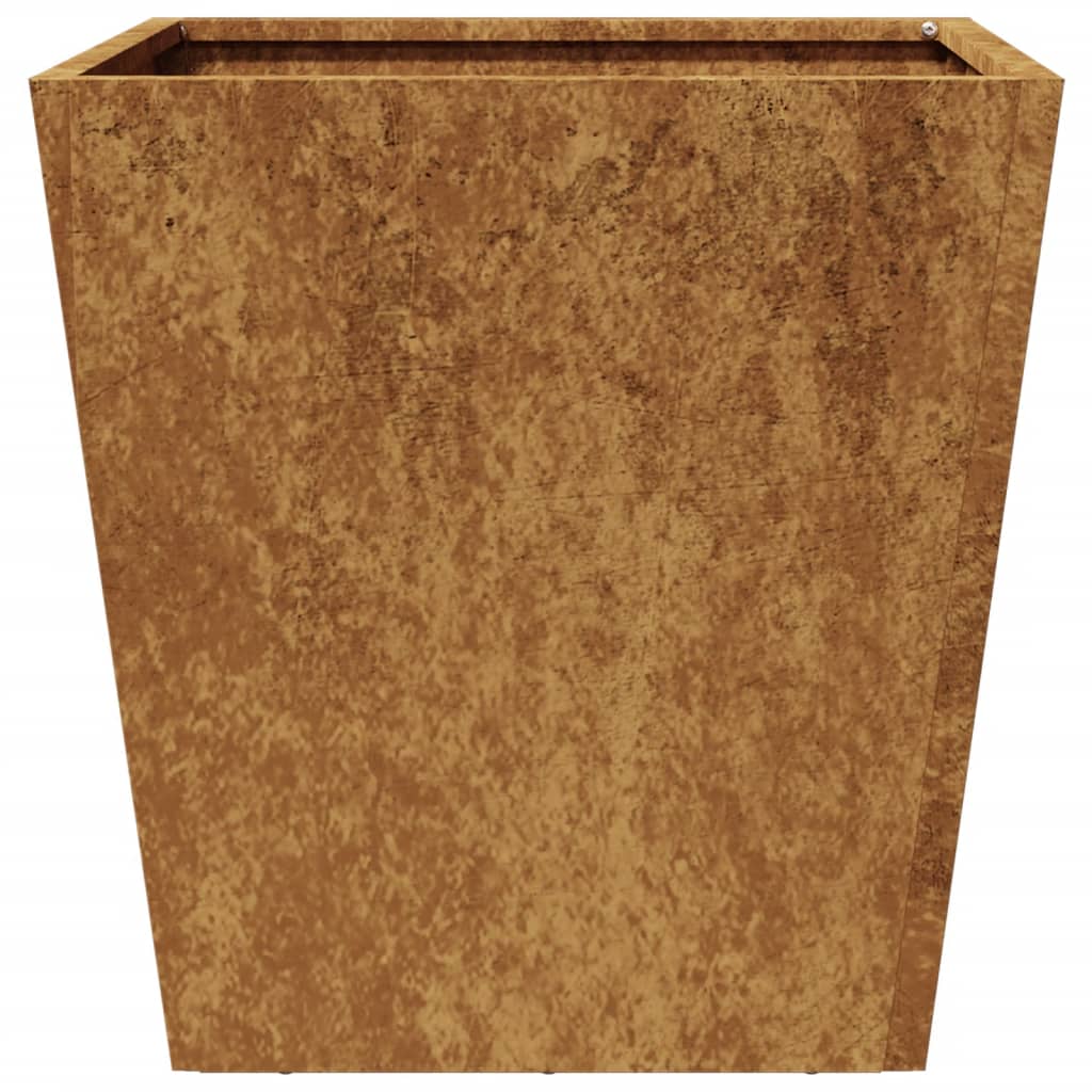 Fioriere da Giardino 2 pz 40x40x40 cm in Acciaio Corten - homemem39