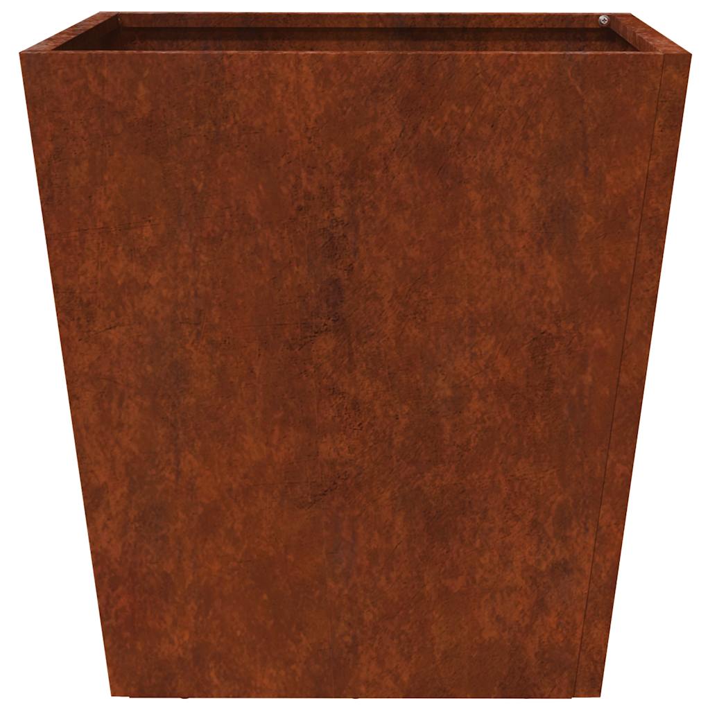 Fioriere da Giardino 2 pz in Acciaio Corten