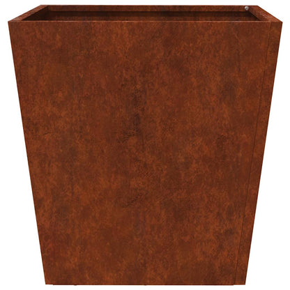 Fioriere da Giardino 2 pz in Acciaio Corten