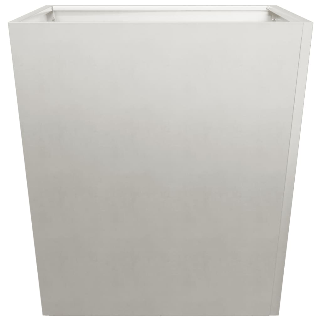 Fioriera da Giardino 50x50x50 cm in Acciaio Inox