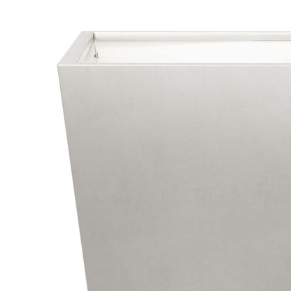 Fioriere da Giardino 2 pz 50x50x50 cm in Acciaio Inox | homemem39