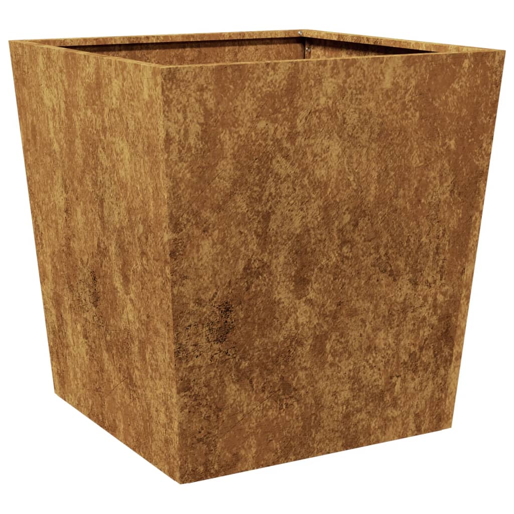 Fioriera da Giardino 50x50x50 cm in Acciaio Corten - homemem39
