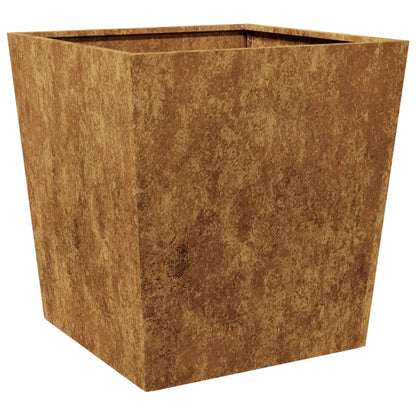 Fioriera da Giardino 50x50x50 cm in Acciaio Corten - homemem39