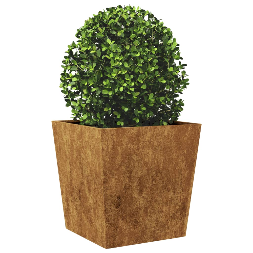 Fioriera da Giardino 50x50x50 cm in Acciaio Corten - homemem39
