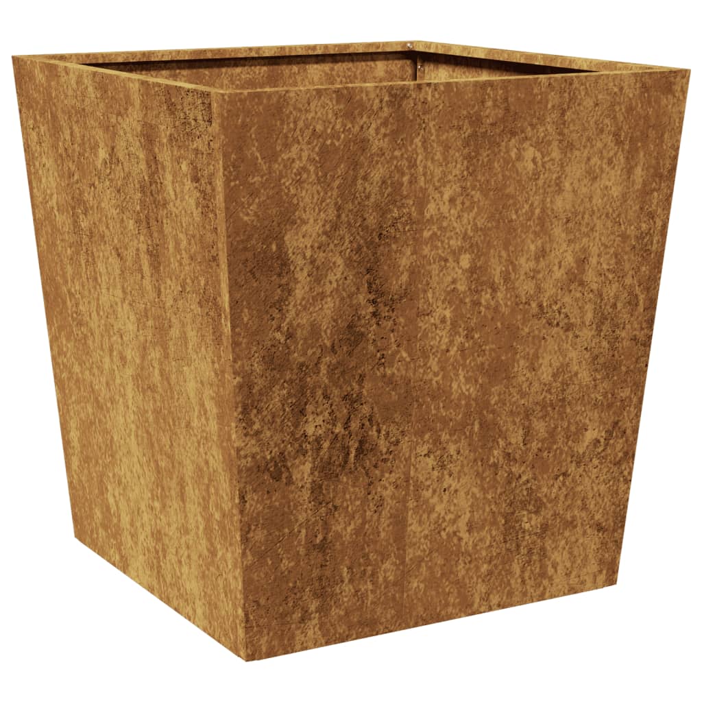Fioriera da Giardino 50x50x50 cm in Acciaio Corten - homemem39