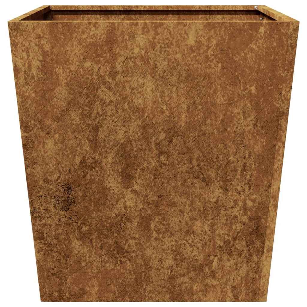 Fioriere da Giardino 2 pz 50x50x50 cm in Acciaio Corten - homemem39