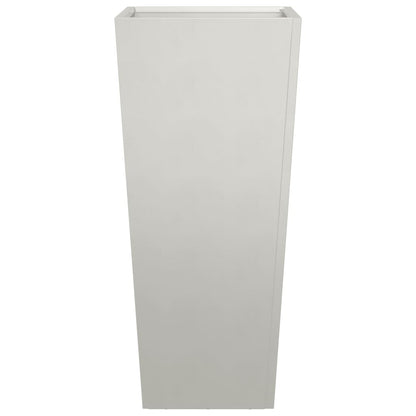 Fioriera da Giardino 35x35x75 cm in Acciaio Inox - homemem39