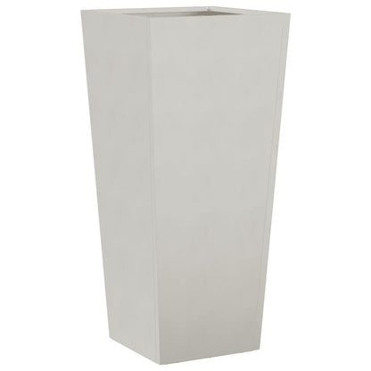 Fioriere da Giardino 2 pz 35x35x75 cm in Acciaio Inox