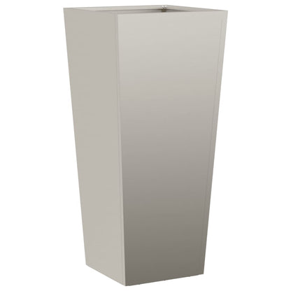 Fioriera da Giardino 35x35x75 cm in Acciaio Corten - homemem39