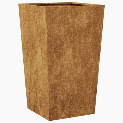 Fioriera da Giardino 45x45x75 cm in Acciaio Corten - homemem39