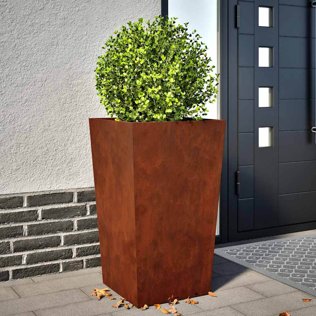 Fioriera da Giardino in Acciaio Corten