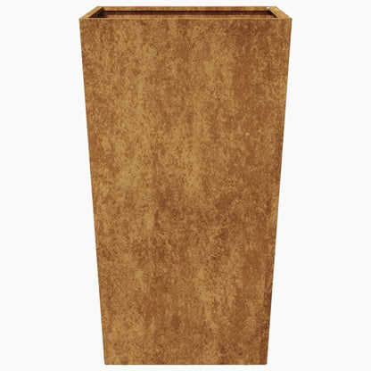 Fioriere da Giardino 2 pz 45x45x75 cm in Acciaio Corten - homemem39