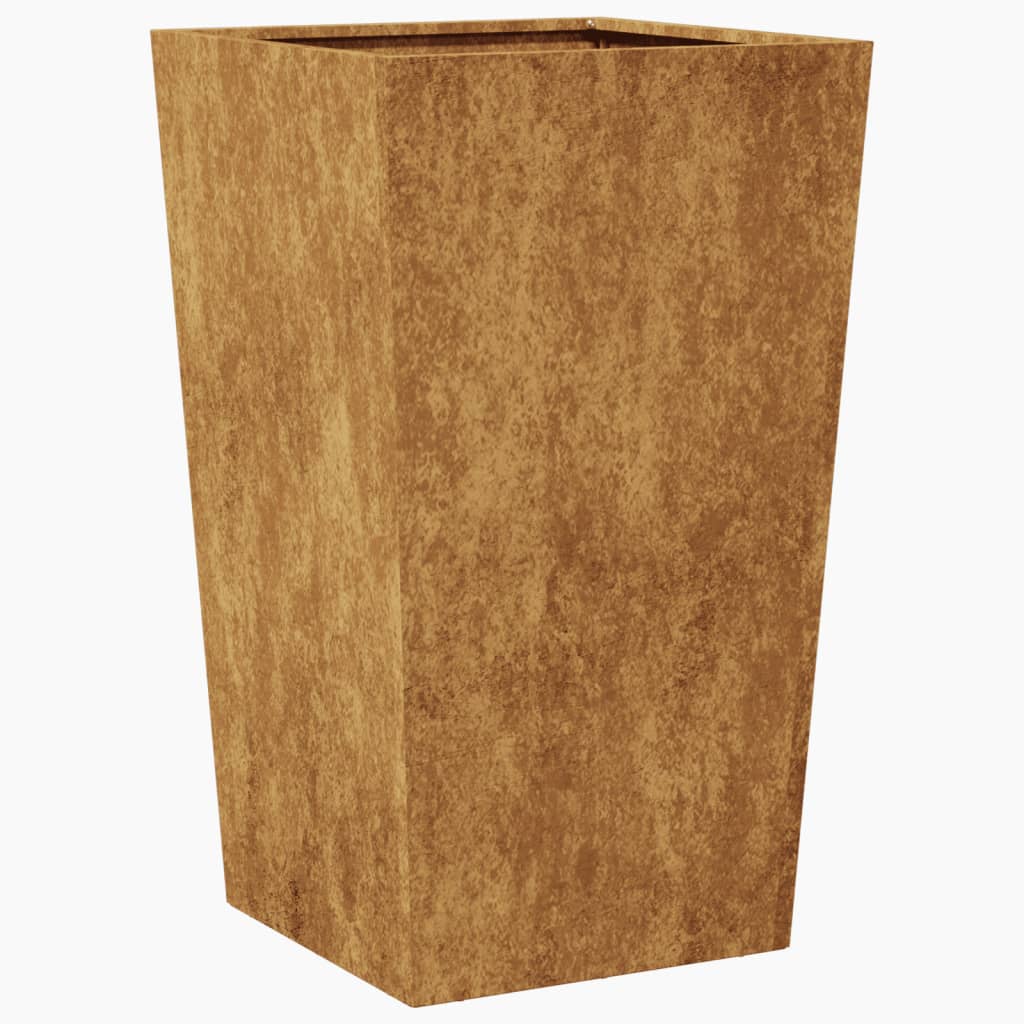 Fioriere da Giardino 2 pz 45x45x75 cm in Acciaio Corten - homemem39