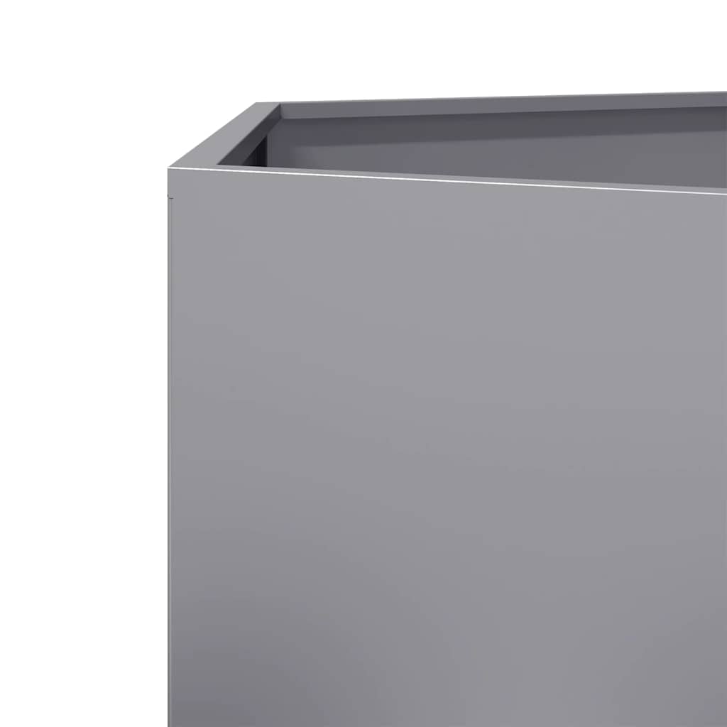 Fioriera da Giardino Esagono 46x40x45 cm in Acciaio Zincato - homemem39