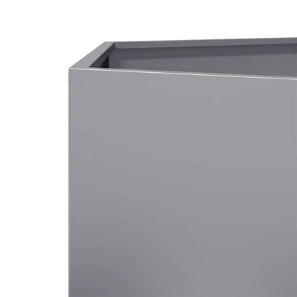 Fioriera da Giardino Esagono 46x40x45 cm in Acciaio Zincato - homemem39