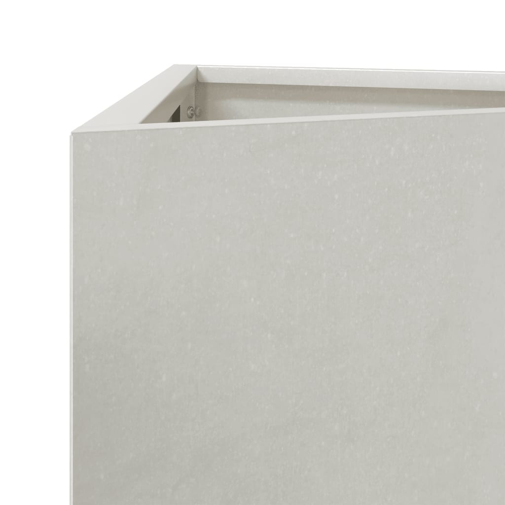Fioriere da Giardino 2 pz Triangolari 50x43x75 cm Acciaio Inox | homemem39