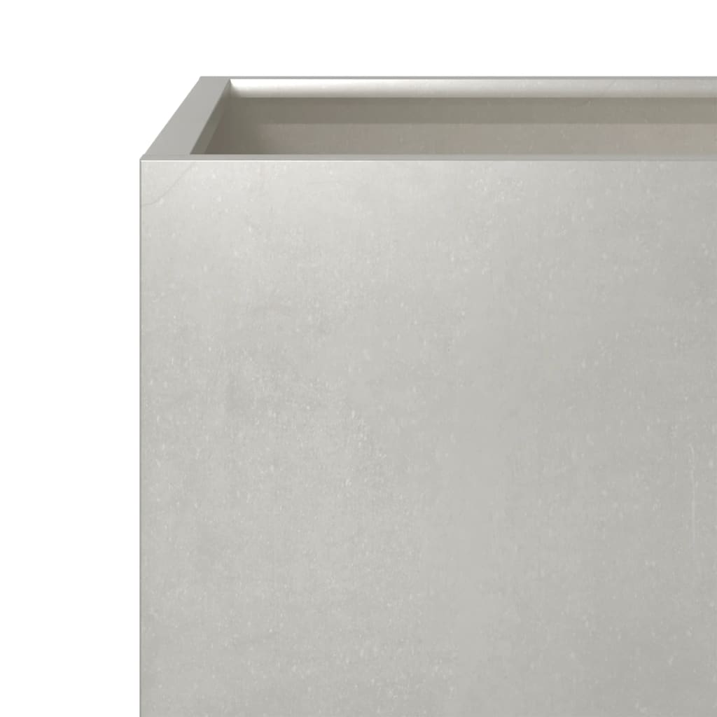 Fioriera da Giardino 40x40x40 cm in Acciaio Inox - homemem39