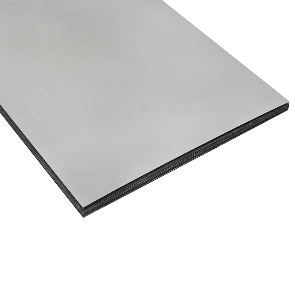 Fioriere da Giardino 2 pz 40x40x40 cm in Acciaio Zincato - homemem39