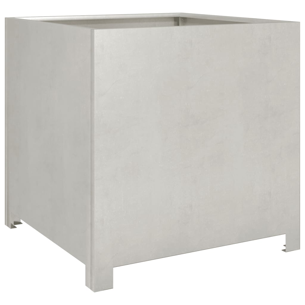 Fioriera da Giardino 50x50x50 cm in Acciaio Inox - homemem39
