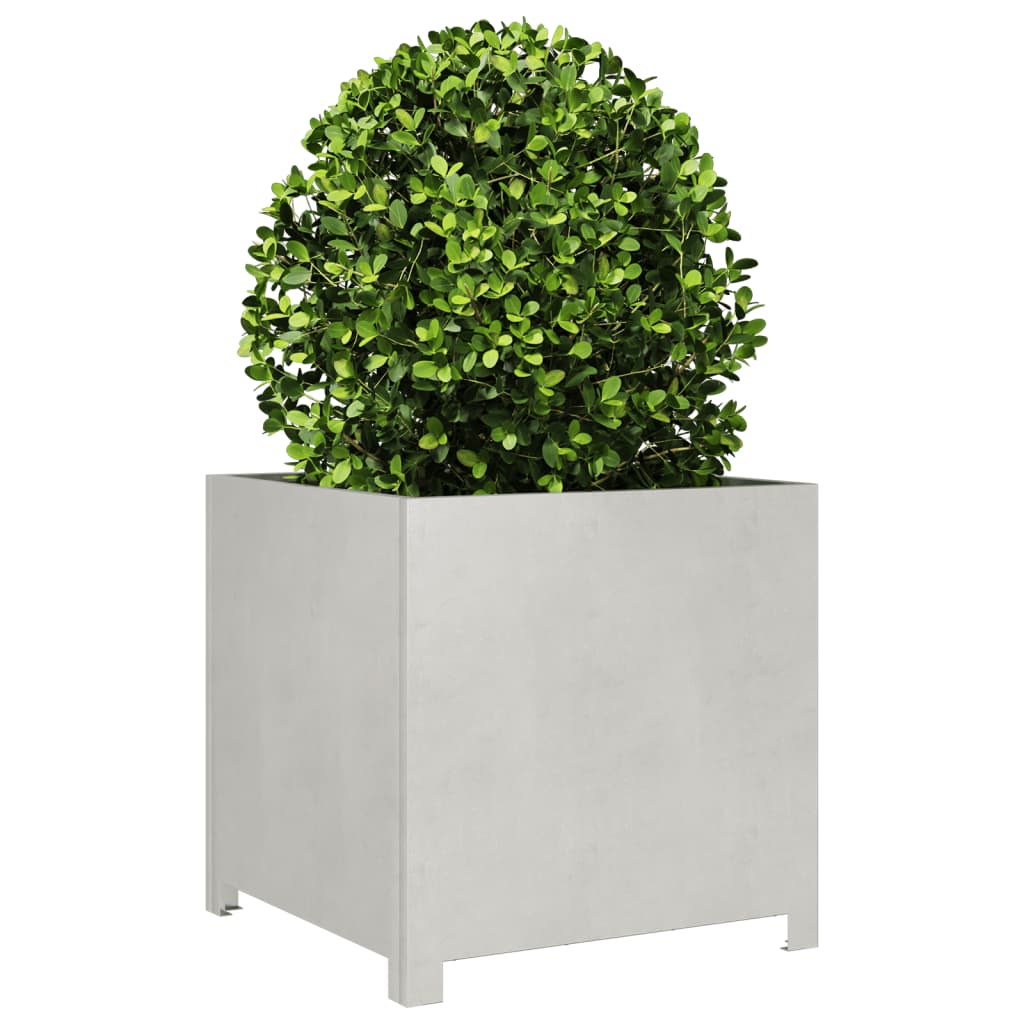 Fioriera da Giardino 50x50x50 cm in Acciaio Inox - homemem39