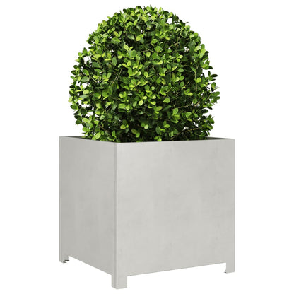 Fioriera da Giardino 50x50x50 cm in Acciaio Inox - homemem39