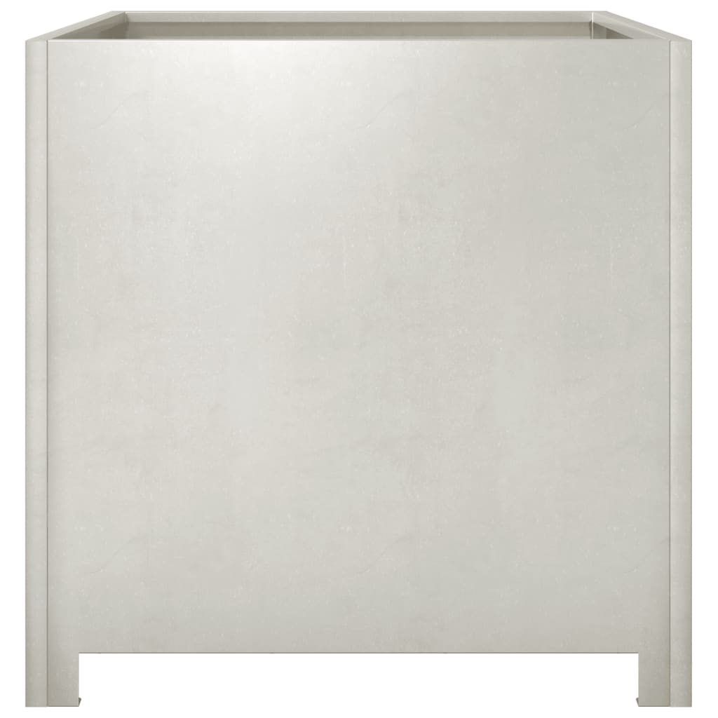 Fioriera da Giardino 50x50x50 cm in Acciaio Inox - homemem39