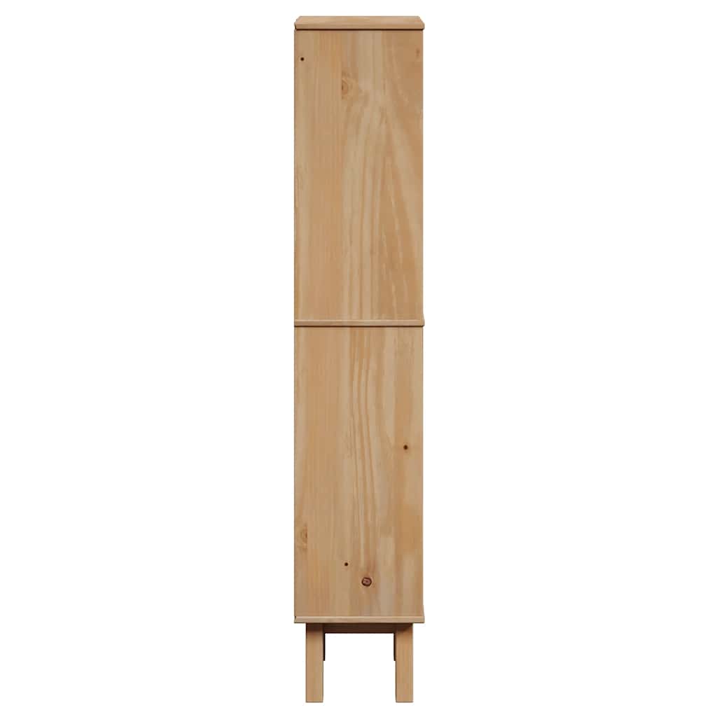 Mobile da Bagno OTTA 35x30x159 cm in Legno Massello di Pino | homemem39