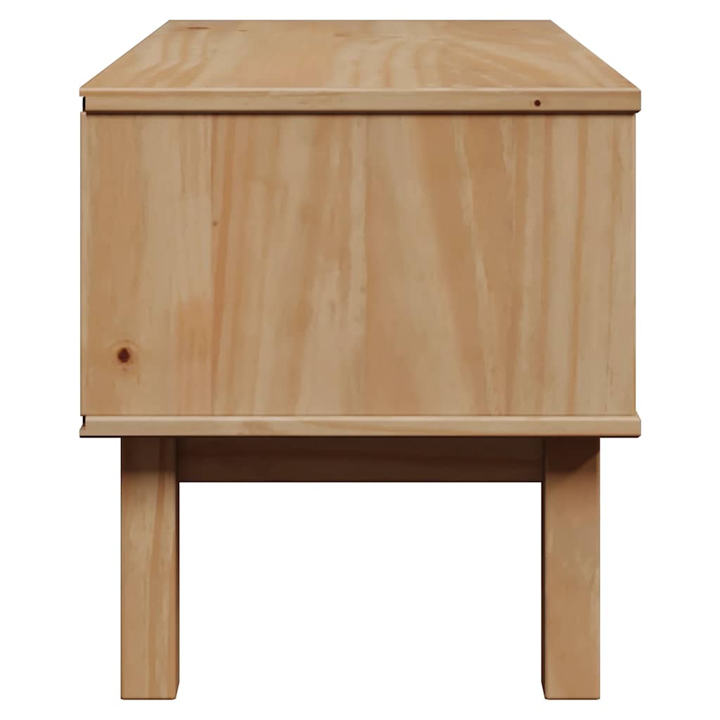 Panca da Corridoio OTTA 80x40x45 cm in Legno Massello di Pino | homemem39