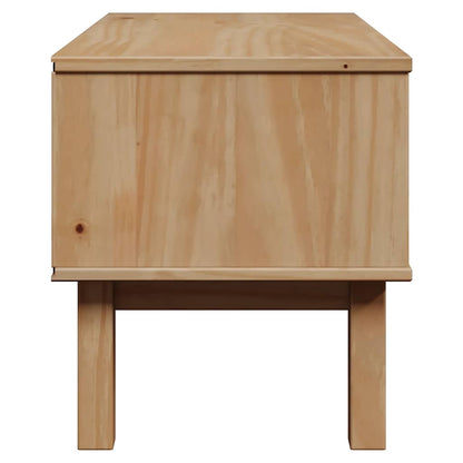 Panca da Corridoio OTTA 80x40x45 cm in Legno Massello di Pino | homemem39