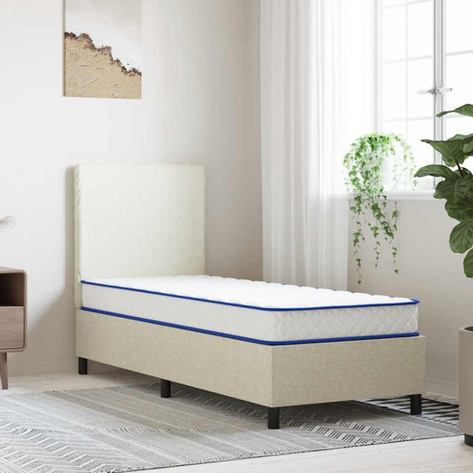 Materasso Viscoelastico Bianco 80x200x17 cm Morbido - homemem39