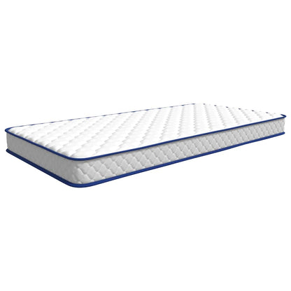 Materasso Viscoelastico Bianco 90x190x17 cm Morbido - homemem39