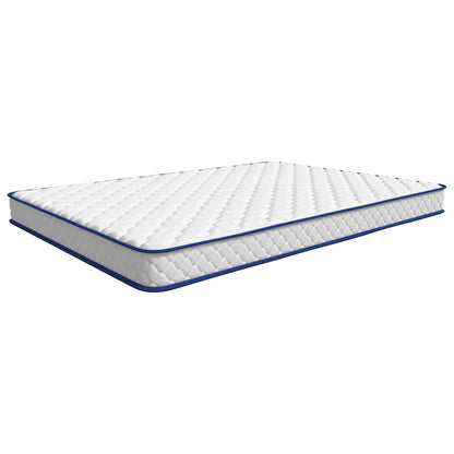 Materasso Viscoelastico Bianco 140x190x17 cm Morbido - homemem39