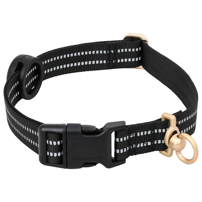 Pettorina per Cani con Guinzaglio e Collare Regolabile Nero S | homemem39