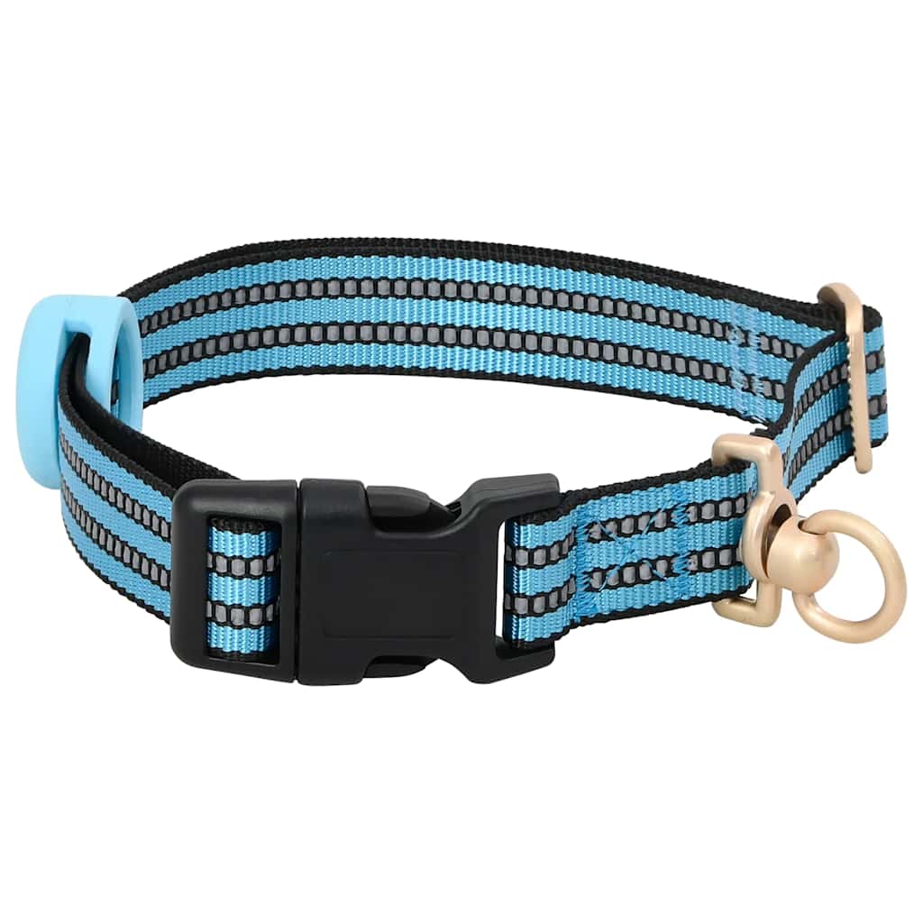 Pettorina per Cani con Guinzaglio e Collare Regolabile Blu XL | homemem39