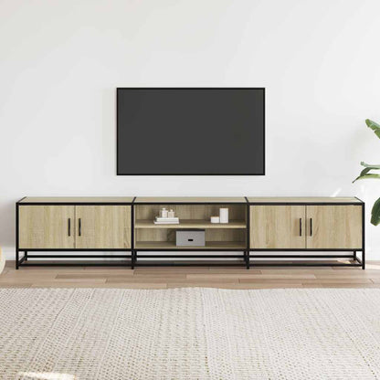 Mobile per TV Rovere Sonoma 210x35x41 cm in Truciolato