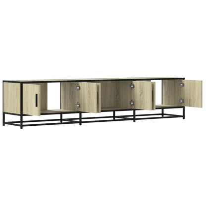 Mobile Porta TV Rovere Sonoma 180x35x41 cm in Truciolato - homemem39