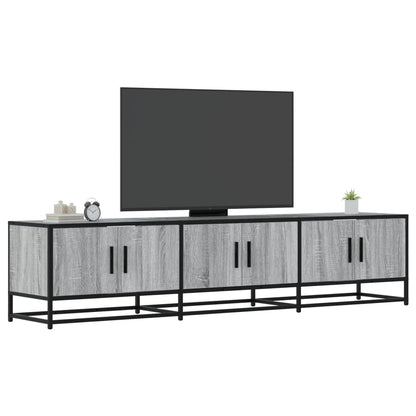 Mobile Porta TV Grigio Sonoma 180x35x41 cm in Truciolato - homemem39