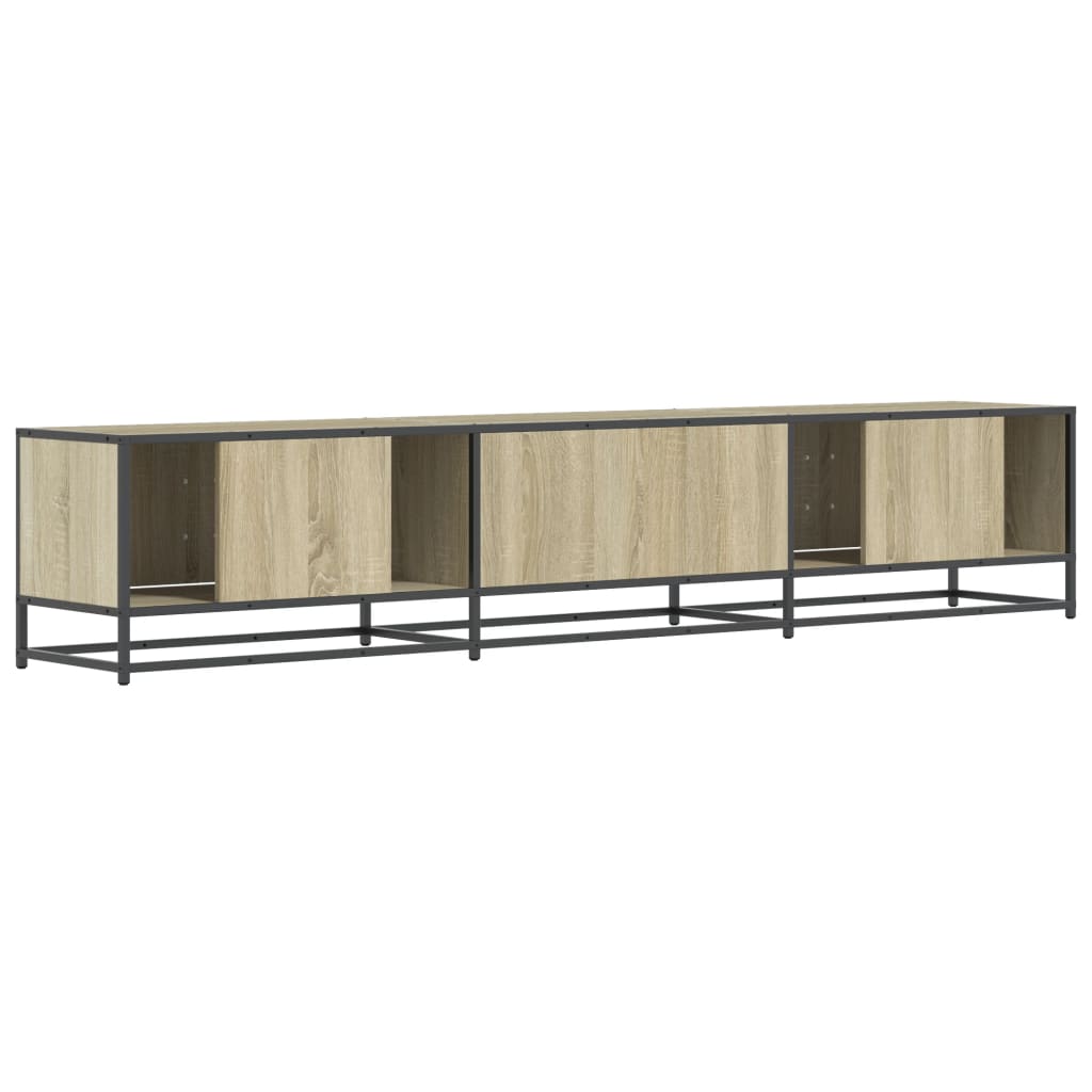 Mobile per TV Rovere Sonoma 210x35x41 cm in Truciolato - homemem39