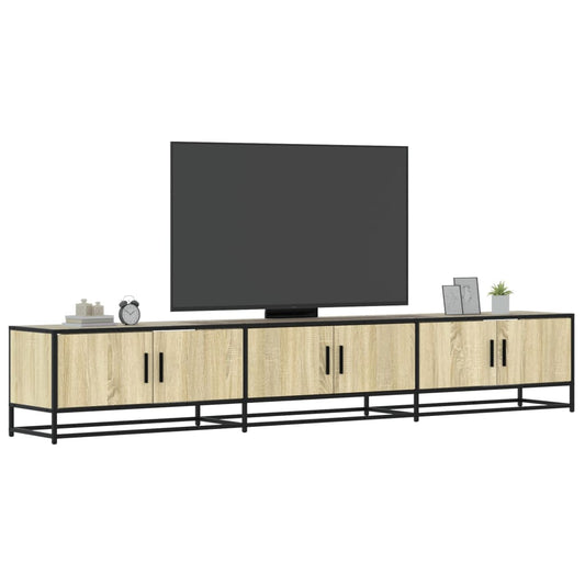 Mobile per TV Rovere Sonoma 240x35x41 cm in Truciolato - homemem39