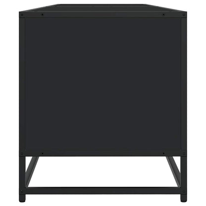 Mobile Porta TV Nero 180,5x40x46 cm in Truciolato - homemem39