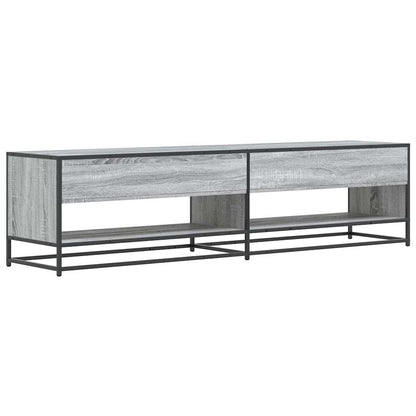 Mobile Porta TV Grigio Sonoma 180,5x40x46 cm in Truciolato - homemem39