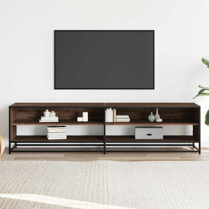 Mobile Porta TV Rovere Marrone 180,5x40x46 cm in Truciolato