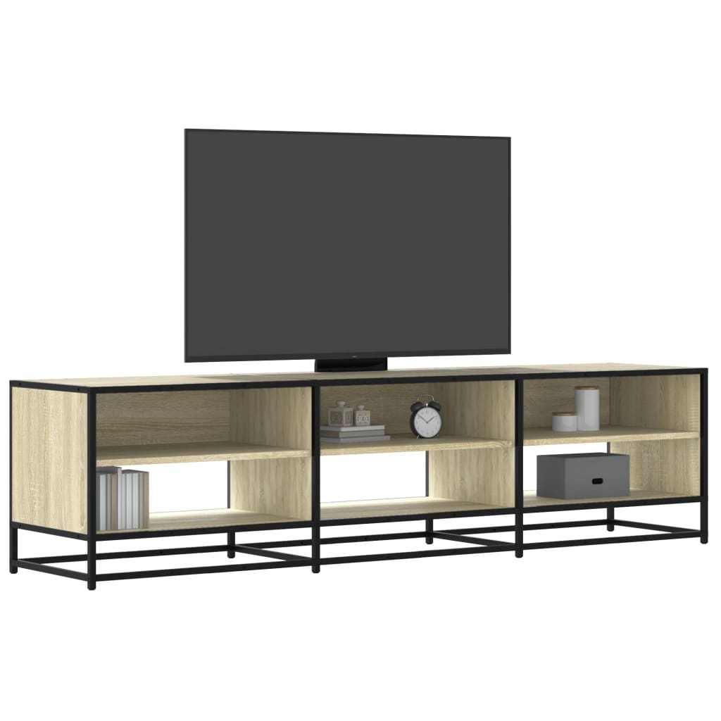 Mobile Porta TV Rovere Sonoma 180x40x46 cm in Truciolato - homemem39