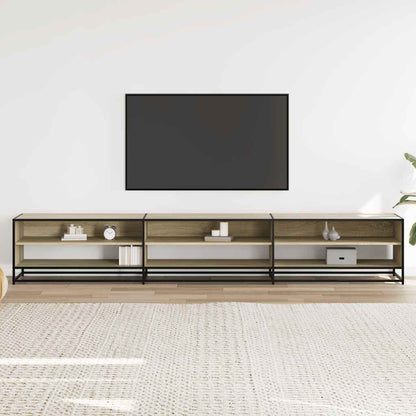 Mobile per TV Rovere Sonoma 270x40x46 cm in Truciolato - homemem39
