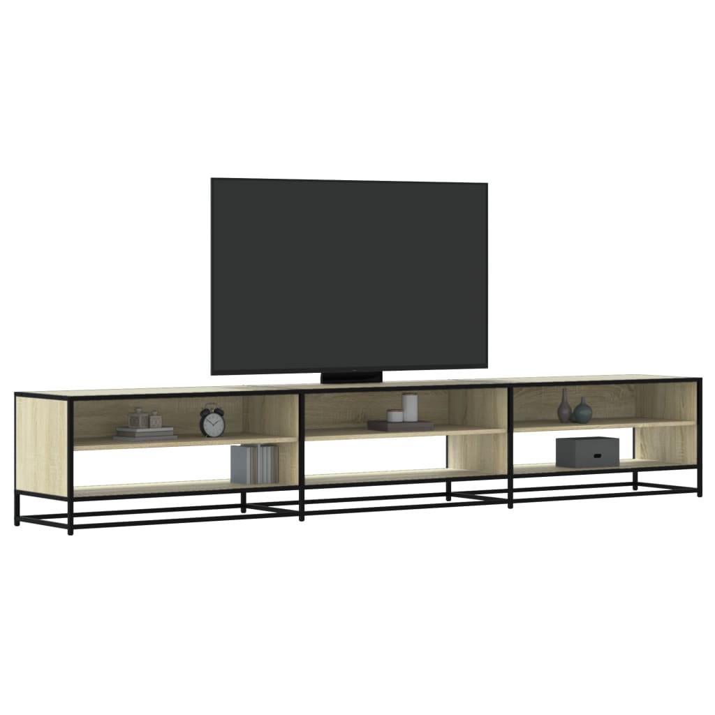 Mobile per TV Rovere Sonoma 270x40x46 cm in Truciolato - homemem39