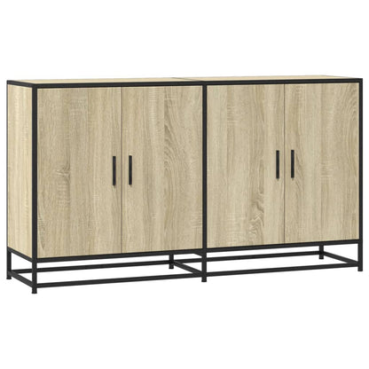 Credenza Rovere Sonoma 134x35x76 cm in Truciolato - homemem39