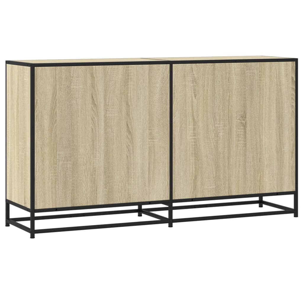 Credenza Rovere Sonoma 134x35x76 cm in Truciolato - homemem39