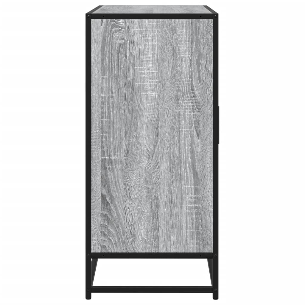 Credenza Grigio Sonoma 92x35x76 cm in Legno Multistrato - homemem39