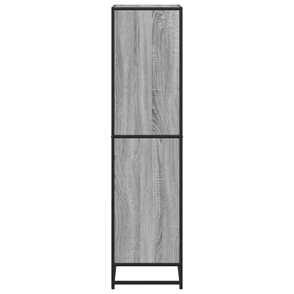 Libreria Grigio Sonoma 60x35x139 cm in Truciolato | homemem39