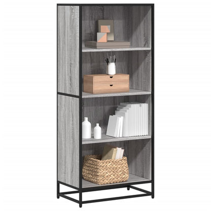 Libreria Grigio Sonoma 60x35x139 cm in Truciolato | homemem39